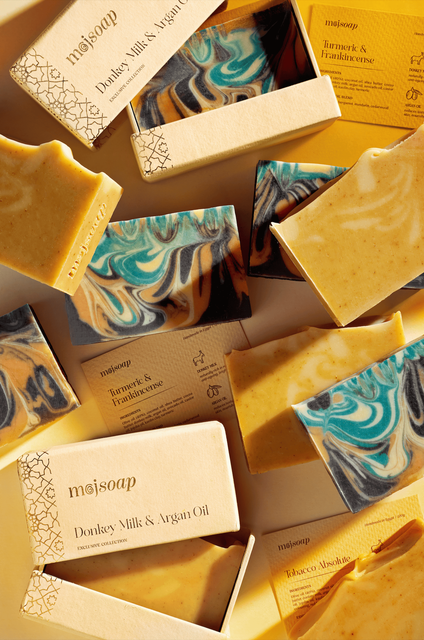 Turmeric &amp; Frankincense | Donkey Milk &amp; Argan Oil